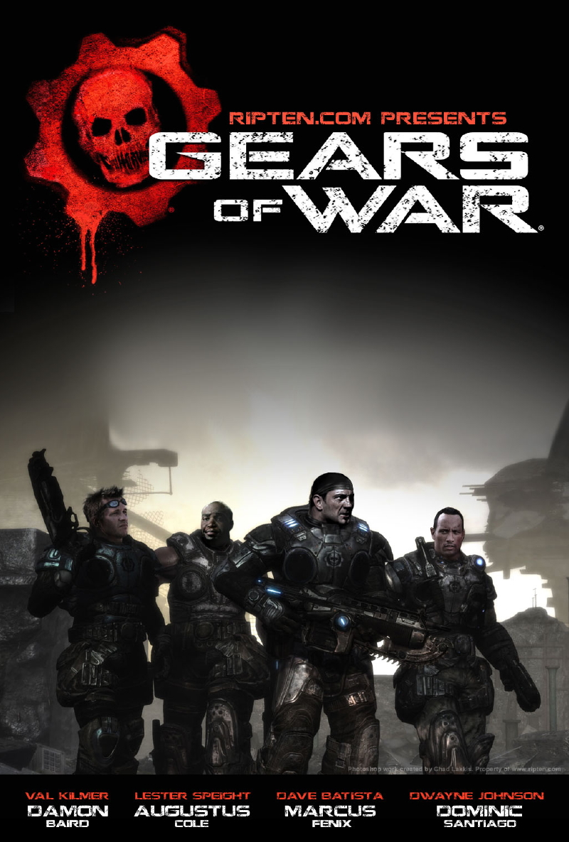 Illustration for article titled Gears of War, Starring Terry Tate, Two Rasslers, and Batman
